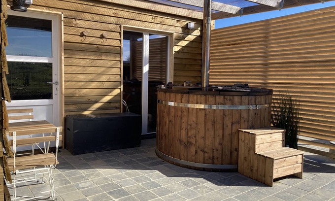 Tronquoy Chalet De Ski | L’Eddy lodge , tiny house vue nature avec son bain nordique