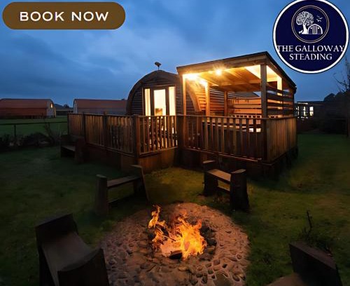 Newton Stewart Appartement | The Galloway Steading - The Stag Hoose family cabin with Hot Tub and Fire Pit
