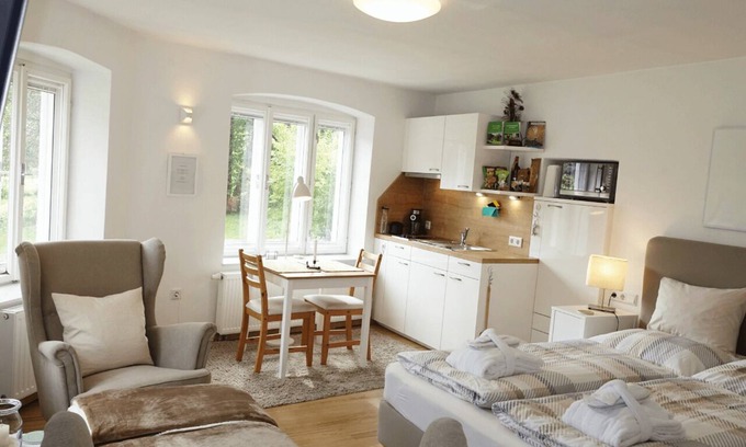 Bad Großpertholz Maison | The Green Meadow - Le mini bungalow invité dans l'Edermühle