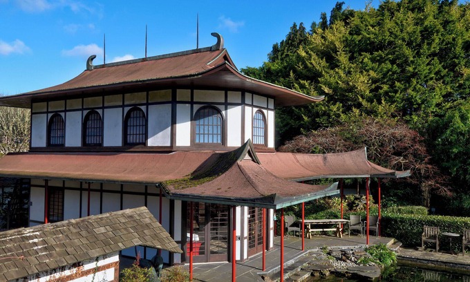 Tollard Royal Maison | The Japanese Pavilion, set within the Cranborne Chase
