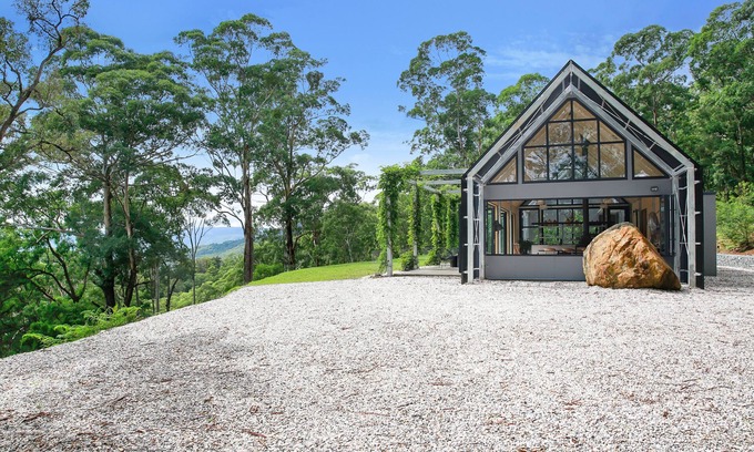 Kangaroo Valley Maison | La Tanière, Vallée Kangourou. Retraite de luxe avec vue imprenable sur la vallée