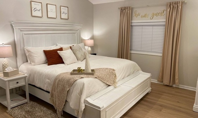 East Moline Maison | The Landing Zone. Comfortable and cozy three bedroom with two car garage.
