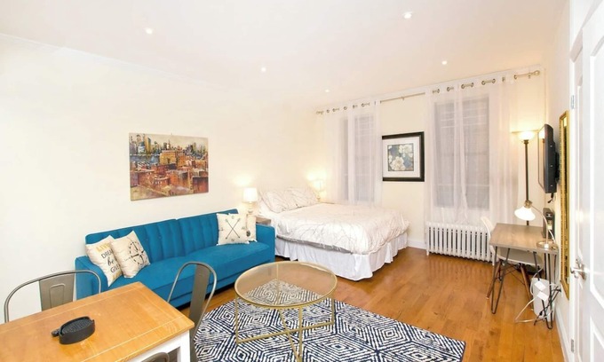 Midtown Appartement | East 33rd Street & Lexington Ave: Studio, 1 appartement BA à New York, pour 3 personnes