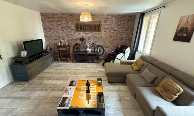 Lormont Maison | The Loft Factory 4 Chambres Vue Garonne + Jardin