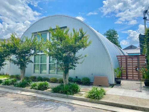 Bywater Maison | The Moon Quonset Hut Vacation Rental Heated & Chilled Pool