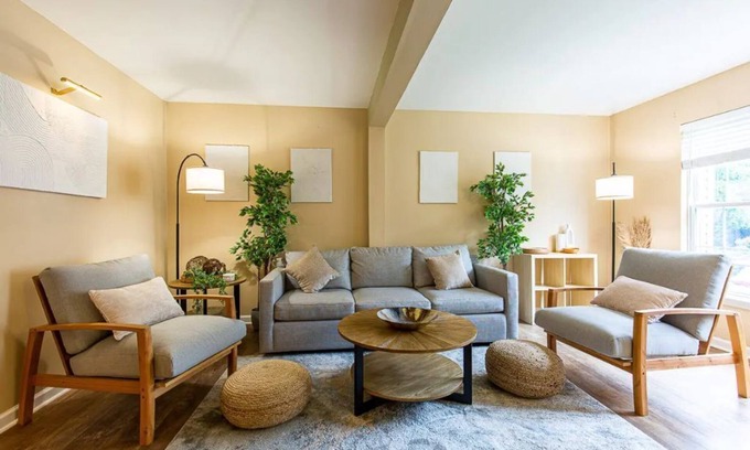 Germantown Maison | The Nest at Harmony Woods: Lux DC getaway + office