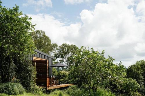 Clunes Maison | The Nest, Tiny House With a View. Byron Hinterland