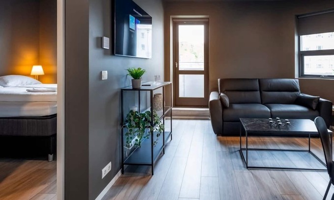 Vestmannaeyjar Appartement | The New Post Office 1 bedroom apartment w. balcony