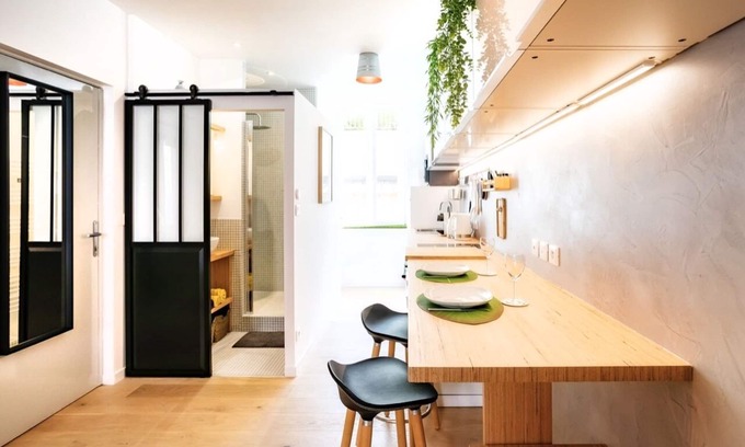 Quartier Chorier-Berriat Appartement | Le Nicolas - Climatisé, Gare, Ecole de Commerce, Centre Ville - Récemment rénové
