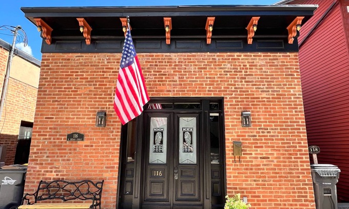 Galena Maison | The Owl House, 1850's Historic Home: Luxury Steps from Downtown