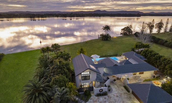 Palmers Island Maison | The Palms Yamba - Private luxurious riverfront estate!