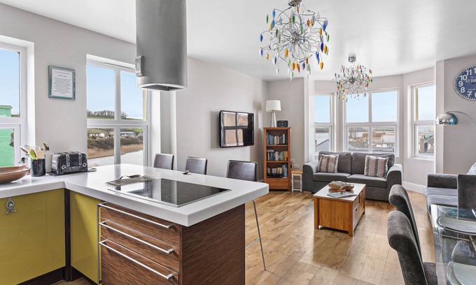 Torcross Appartement | Le Penthouse, 16 à la plage