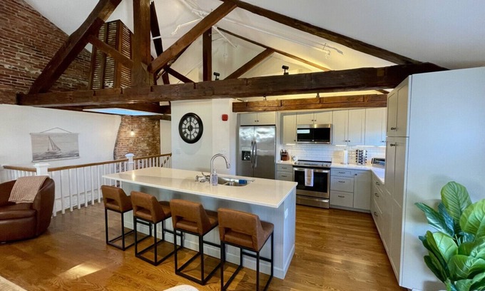 Portsmouth Appartement | The Penthouse at Penhallow