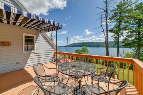 Cooperstown - Otsego Lake Appartement | The Perch Lakefront Cooperstown Apt