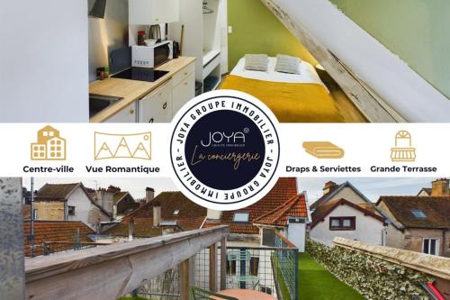 Old Town Appartement | The Perchoir - Rooftop Terrace in Troyes
