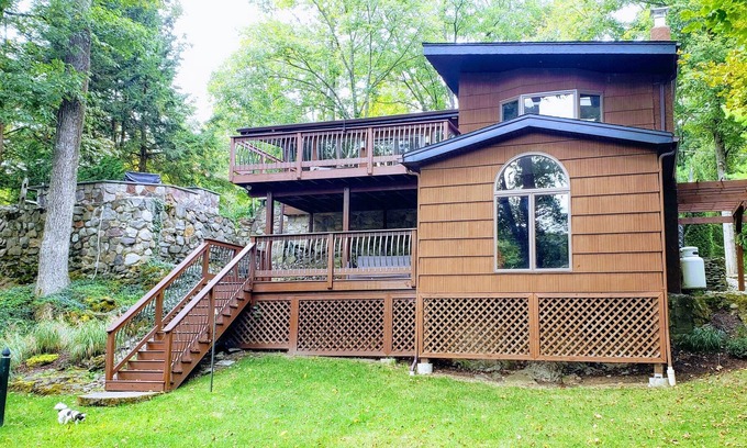 Swartswood Maison | L'escapade parfaite au bord du lac à Willow's Edge.