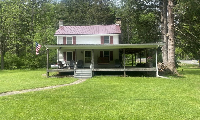 Farrandsville Cabine | The perfect off the Grid Cabin for outdoor enthusiasts!!