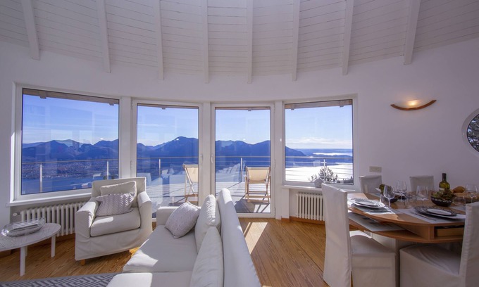 Pollino Appartement | Le loft à la vue parfaite, Premeno, Italie