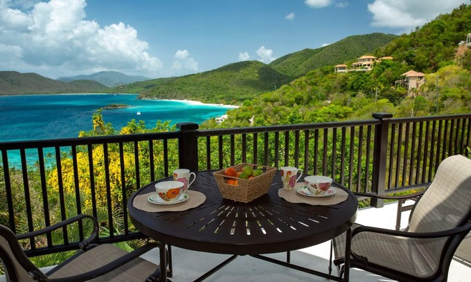 Maho Bay Quarter Villa | La suite de lune de miel Peter Bay 1BR à St. Adresse la plus prestigieuse de John