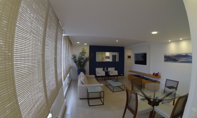 Leblon Appartement | La Place Leblon DELUXE 100m2 02 suites. 2ème bloc de la plage. 12x sans intérêt !!!