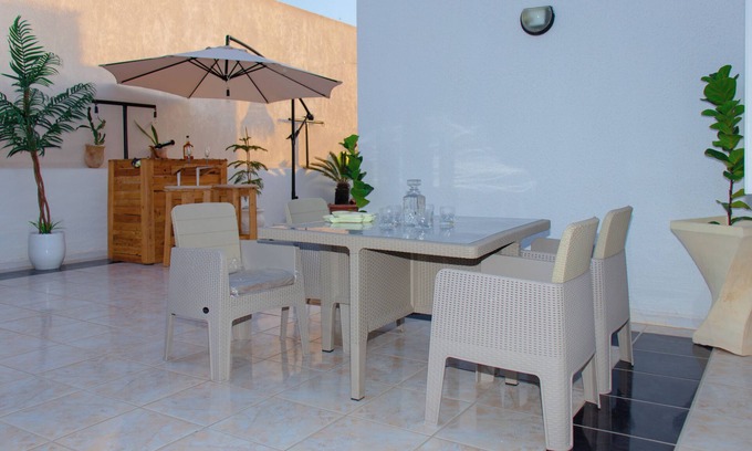 Nabeul Appartement | Le Rooftop Apparte avec une magnifique terrasse