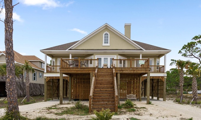 Audubon Place Maison | The Sanderling - Family Friendly Large Gulf View Home in Gated Community