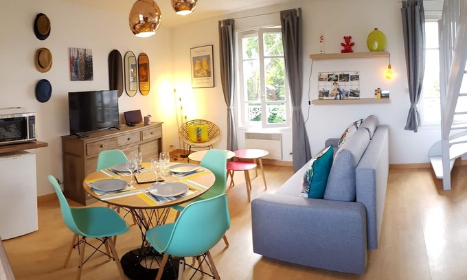 Locquirec Appartement | Le petit duplex du port de Locquirec - 100 m de la plage