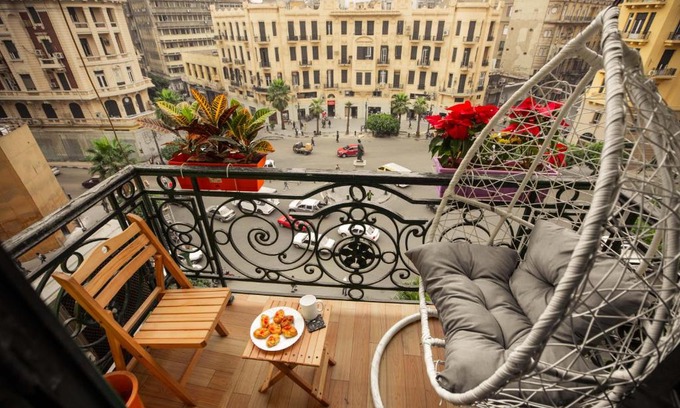 Qasr an-Nil Lit Et Petit-Déjeuner | The Square View - Boutique Hotel