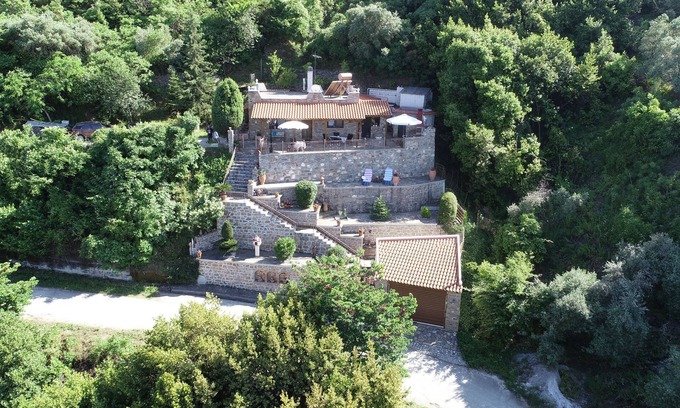 Keramidi Maison | The StoneHouse -Family sized house w/ great view that combines sea & village!