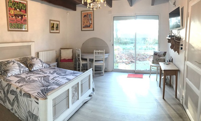 Oye-Plage Maison | LE STUDIO DU JARDIN- CÔTE D'OPALE - PLATIER D'OYE Mer et campagne