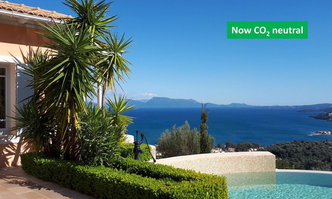 Katouna Villa | Retraite exceptionnelle avec piscine et vue fantastique sur la mer et les montagnes