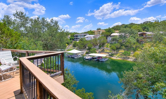 Lakeway Villa | La cabane dans les arbres sur le lac Travis, vue magnifique