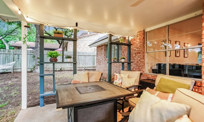 Vance Jackson Maison | The TX Oasis. Boho Paradise. Huge Backyard.