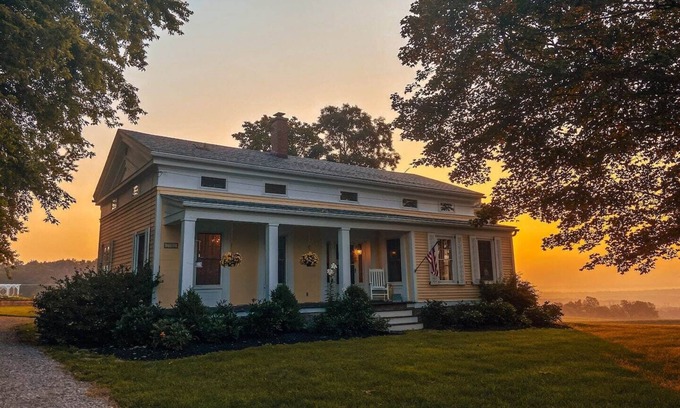 Perry Maison | The ultimate cottagecore experience in a serene country setting overlooking USA's #1 State Park