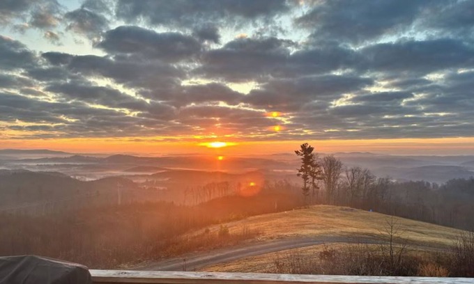 Cool Ridge Location De VR | The VIEW! Private Campsite By New River Gorge Park
