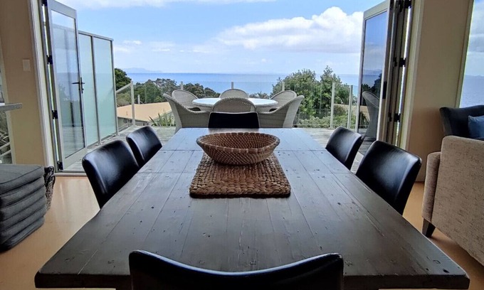 Coromandel Peninsula Maison | The Wow House - Stunning Kuaotunu Beach & Pacific Ocean Views