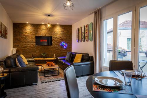 Montlucon Appartement | TheBrooklyn T3, proche centre-ville-Fibre/Netflix