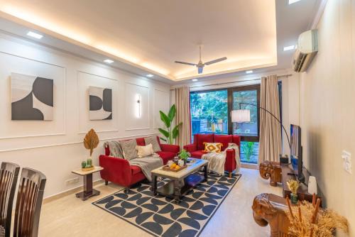 Safdarjung Enclave Appartement | TheCityAbode-3BHK- Caretaker South Delhi Safdarjung