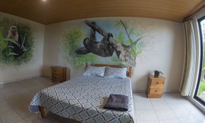 La Tigra Maison | Thematic Sloth suite | into the authentic rainforest close to the ARENAL VOLCANO
