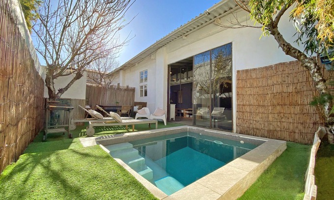 Sants-Montjuic Villa | Cette maison de rêve de 4 + 1 chambre et 3 salles de bain