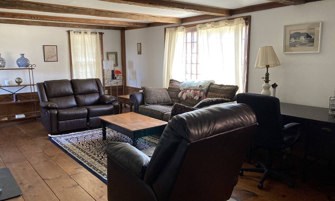 Cornish Appartement | This cozy apartment is situated on 20 acres with a distant view of Sebago Lake.