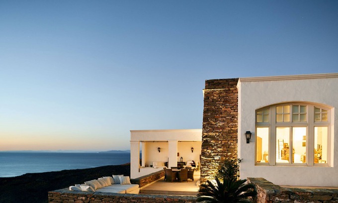 Kea Villa | Three Bay House - Hébergement luxueux et vue sur la mer près d'une plage de sable