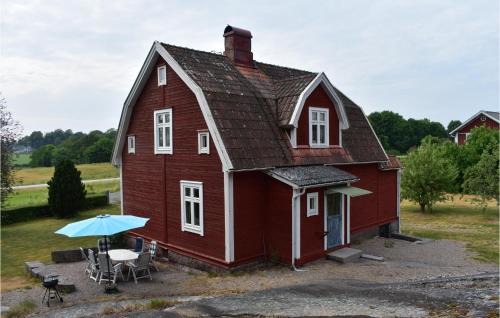 Brakne-Hoby Maison | Three-Bedroom Holiday Home Bräkne-Hoby With A Fireplace 05