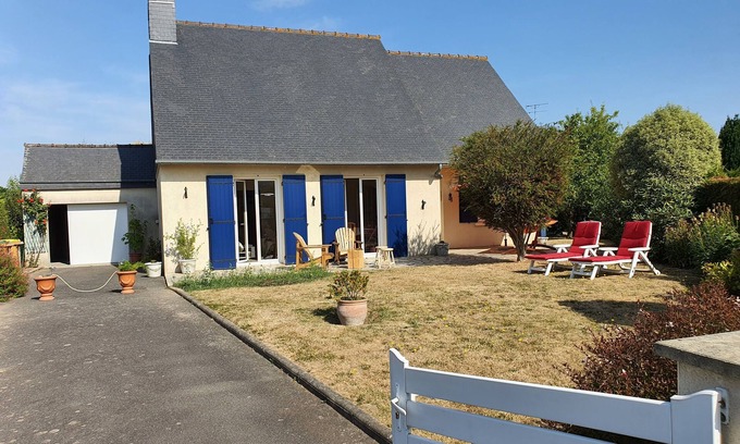 Tregueux Maison | " Ti Glas " maison de plain-pied avec 2 chambres et jardin