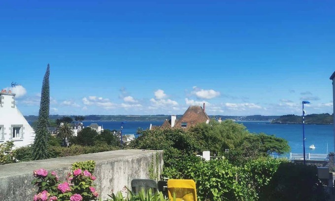 Locquirec Maison | Ti Laouen - maison cocooning vue mer