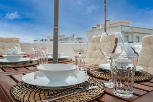 Fuseta Maison | Tia Anica House I - apartment with terrace in central Fuseta beach village