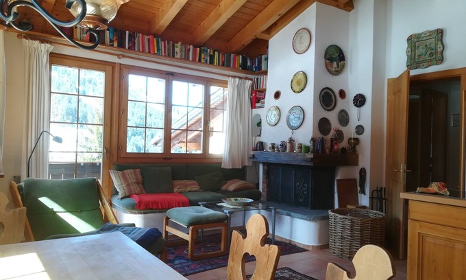 Litziruti Maison | Time to relax - Magnifique appartement avec balcon et cheminée