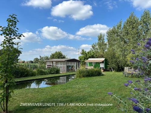 Otegem Autre | Tiny house at the ecological swimming pool