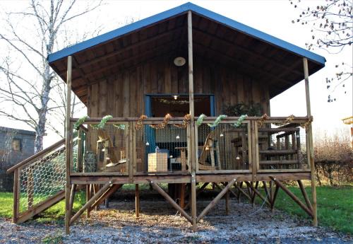 Magnieres Cabine | Tiny house - Cabane sur pilotis - Etat Nature