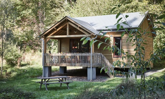 Tavigny Chalet De Ski | Tiny House Cetturu - 2-pers boshuisje op het domein van Bob & Henja